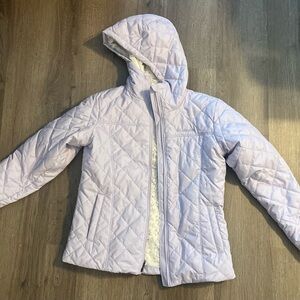 Columbia Purple Puffer Jacket